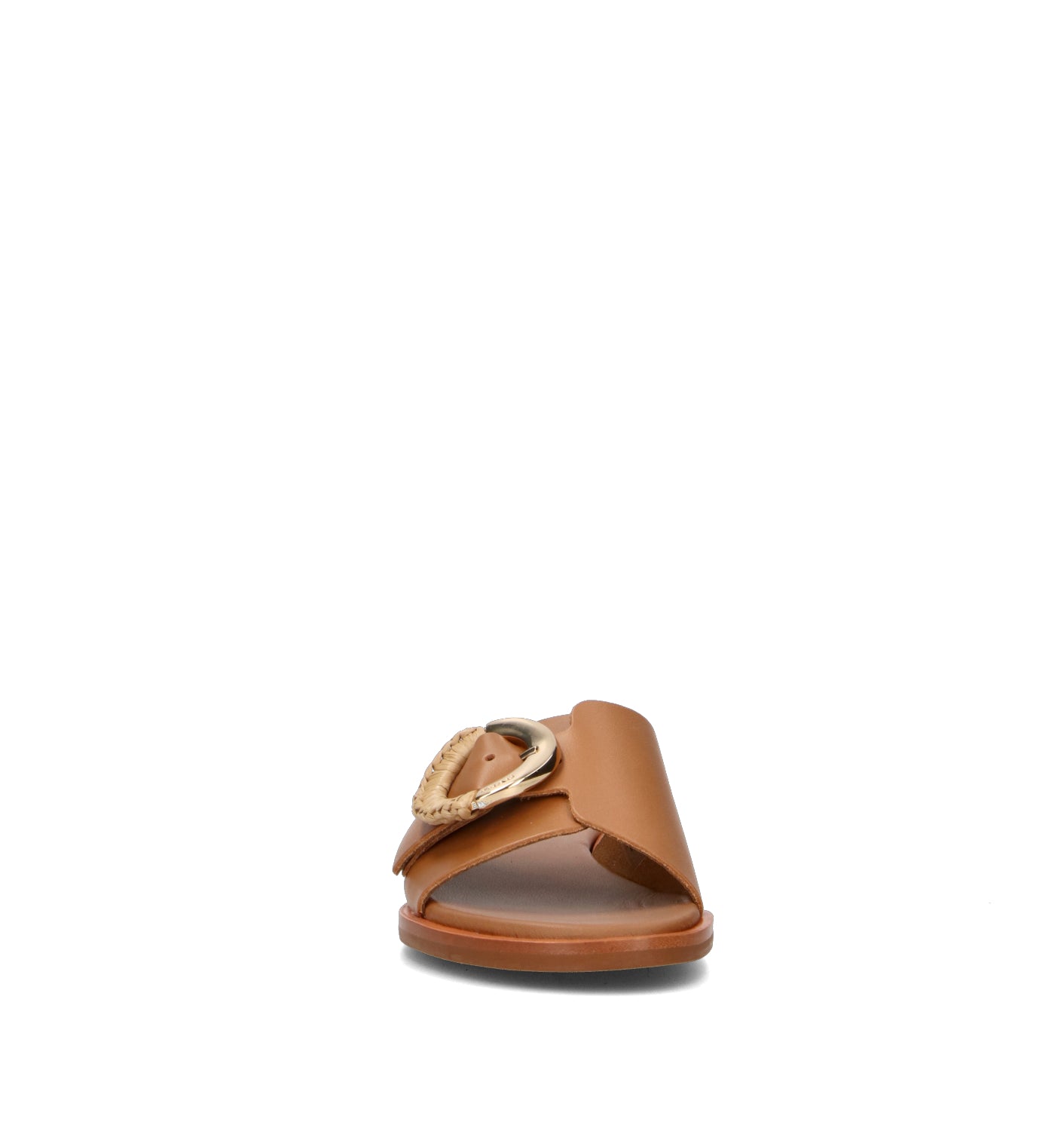 FRAU Ciabatta donna cuoio in pelle