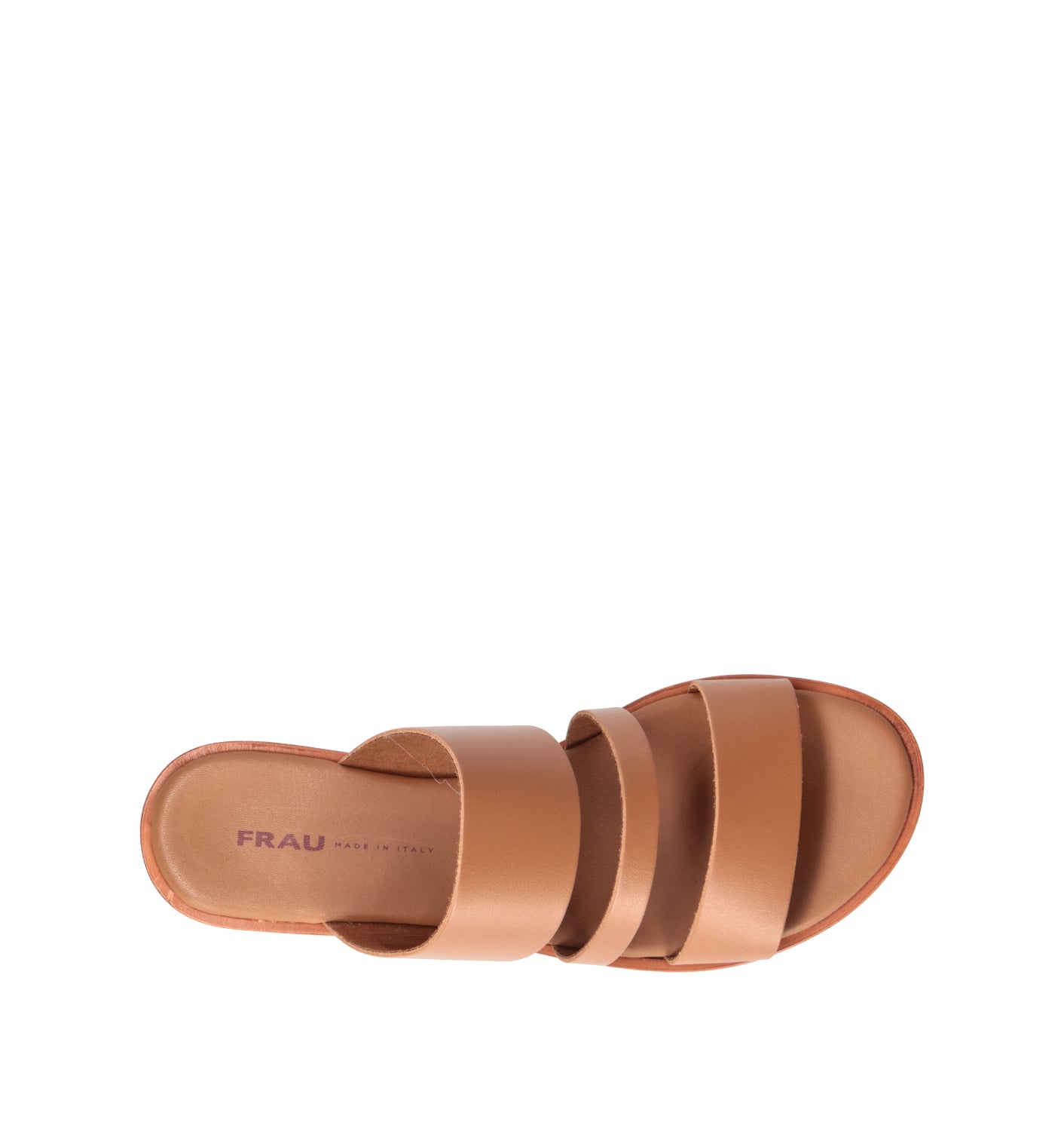 FRAU Ciabatta donna cuoio in pelle