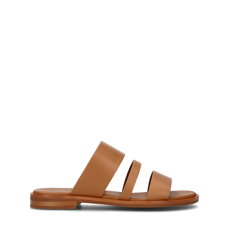 FRAU Ciabatta donna cuoio in pelle