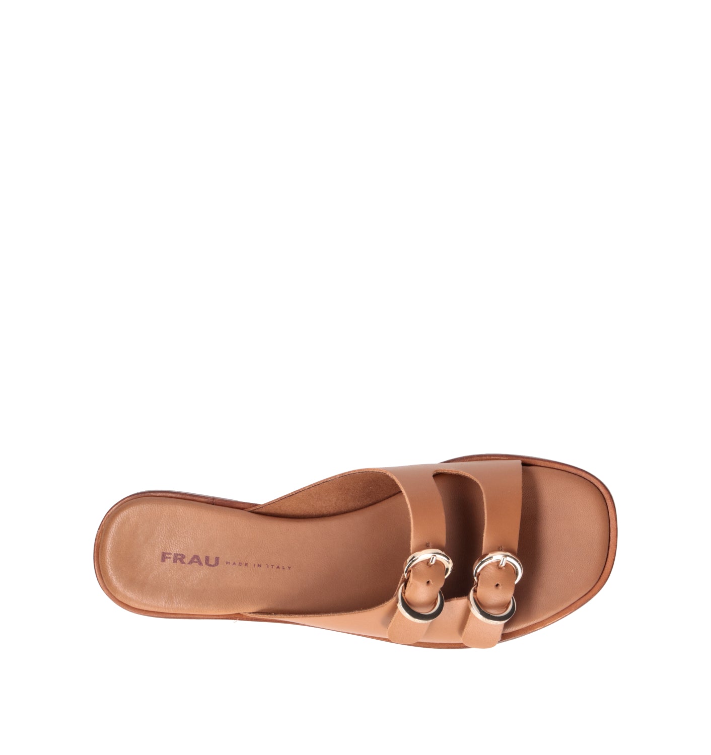 FRAU Ciabatta donna cuoio in pelle