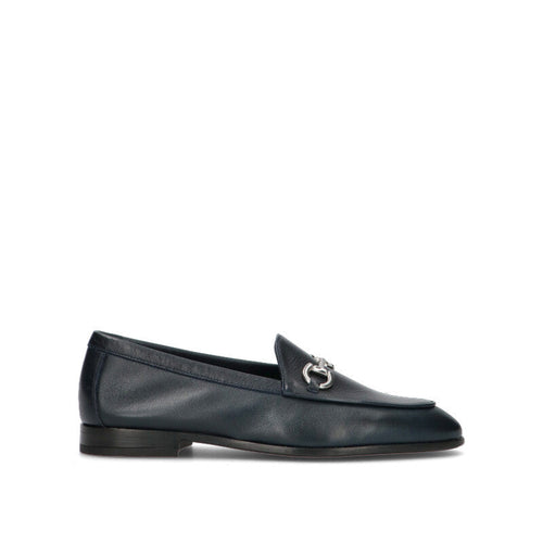 FRAU Mocassino donna blu in pelle