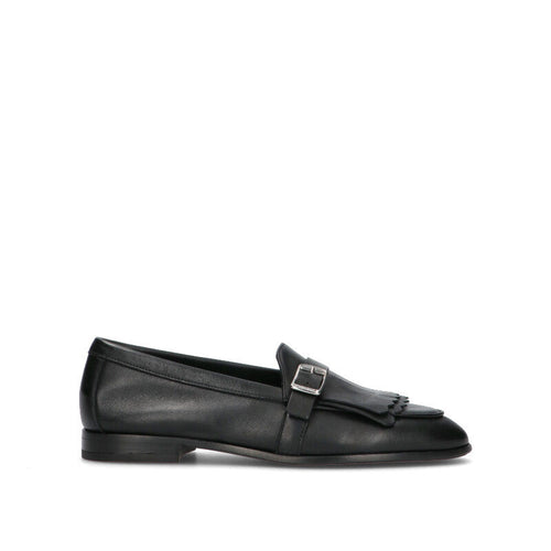 FRAU Mocassino donna nero in pelle