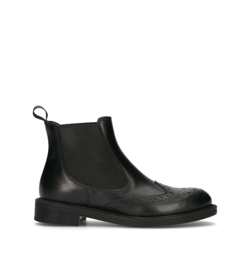 FRAU Beatles donna nero in pelle