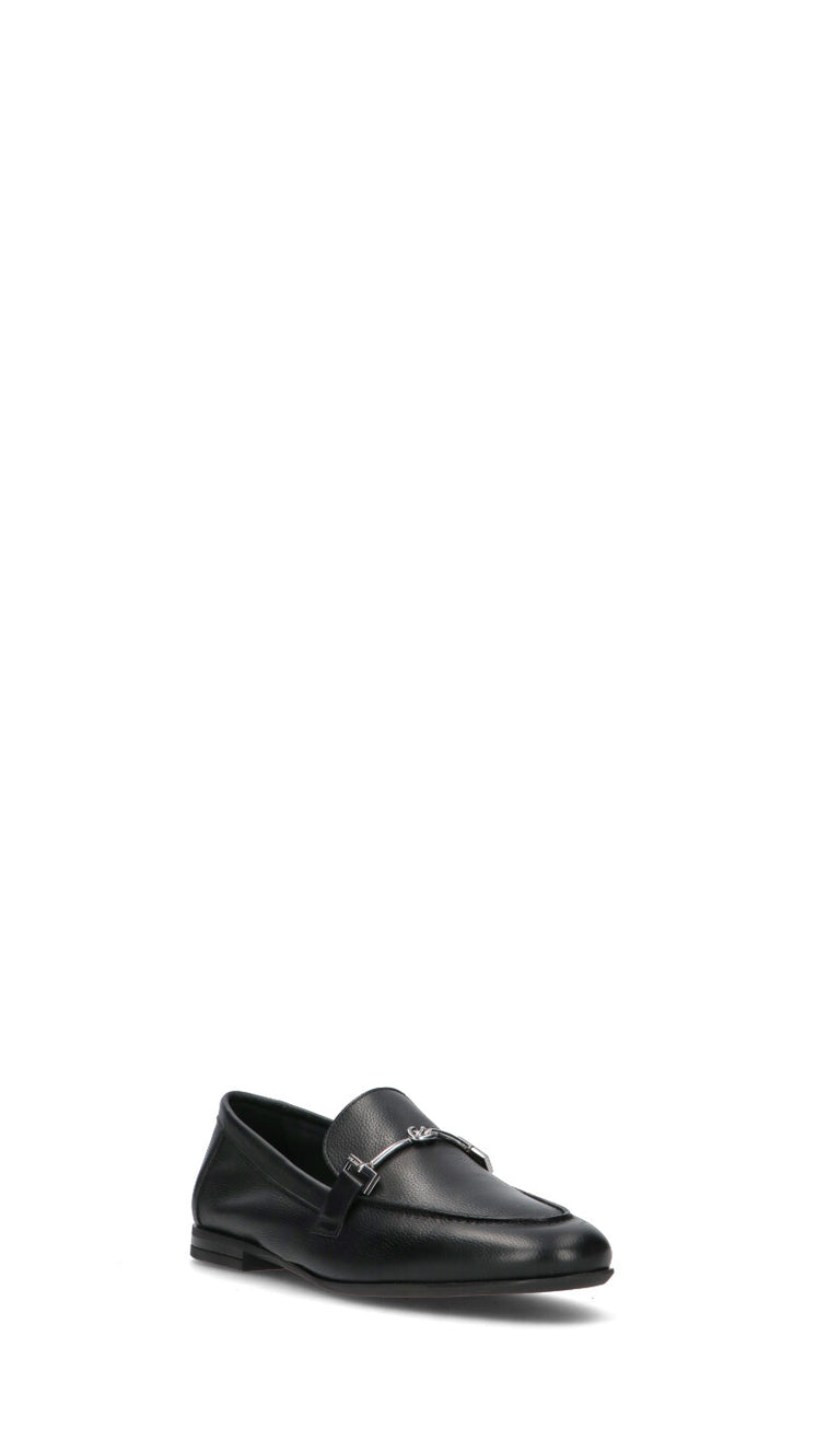 FRAU Mocassino donna nero in pelle