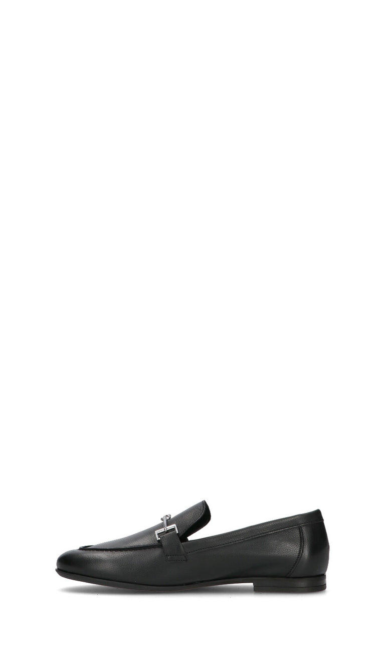 FRAU Mocassino donna nero in pelle