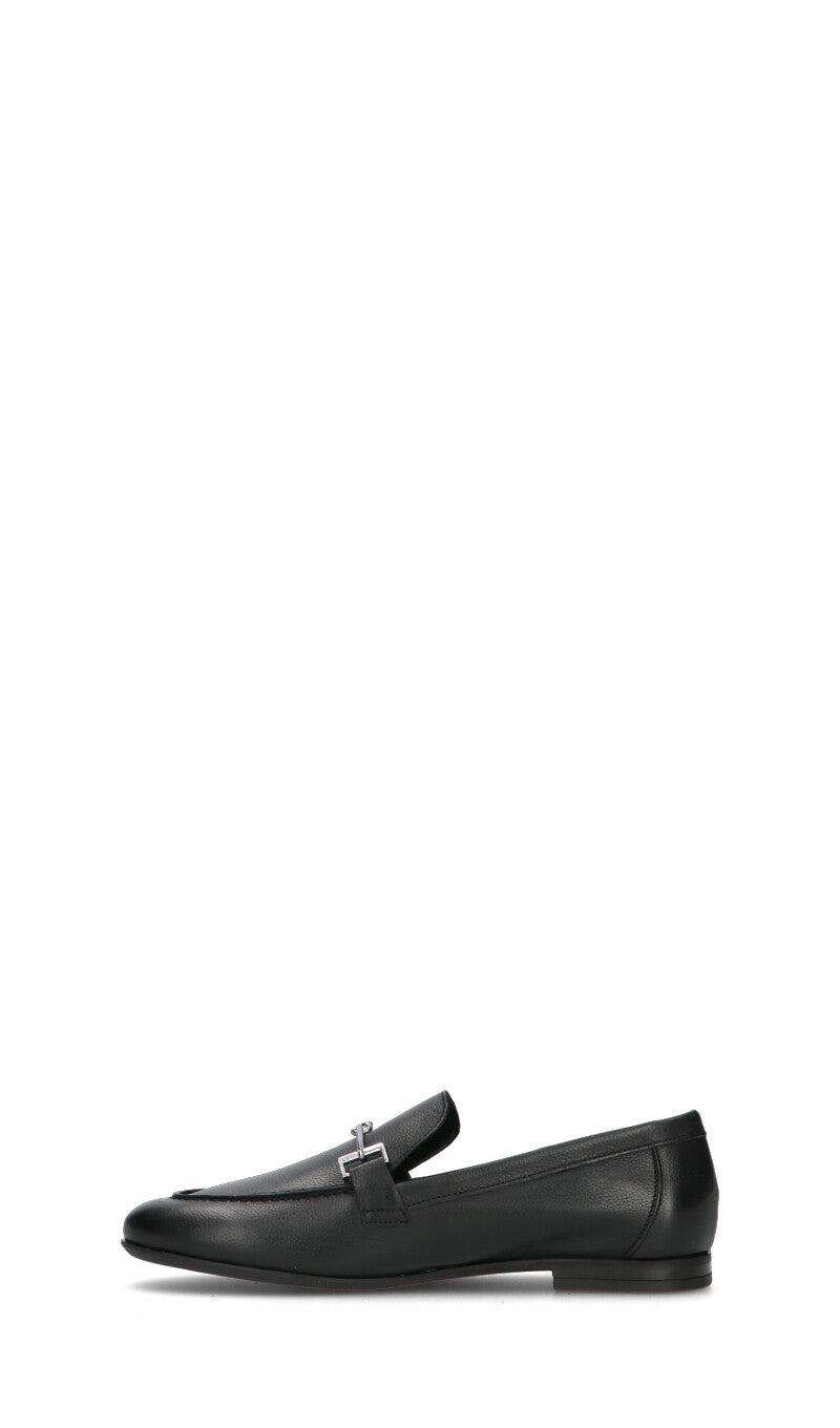 FRAU Mocassino donna nero in pelle