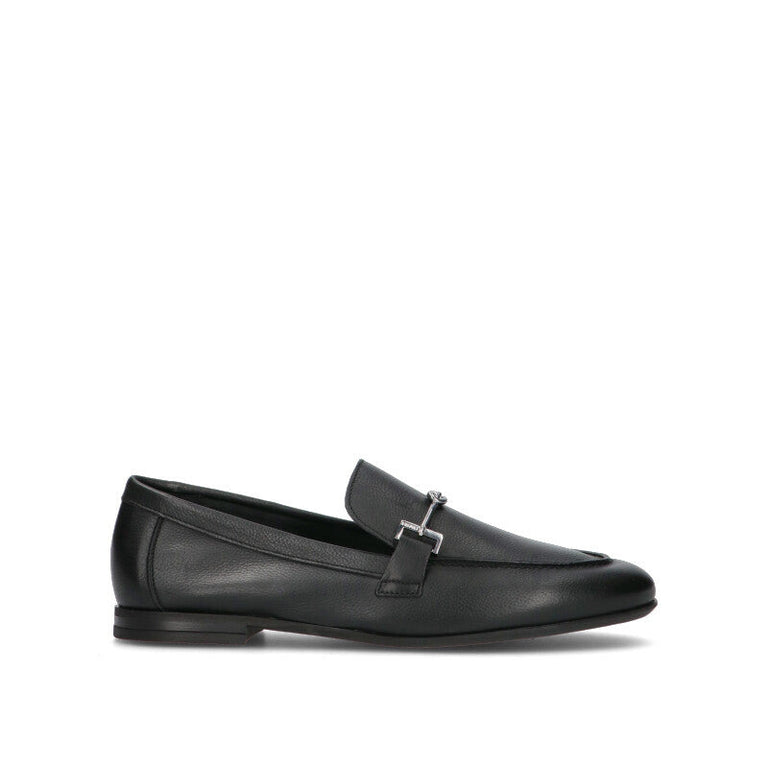 FRAU Mocassino donna nero in pelle