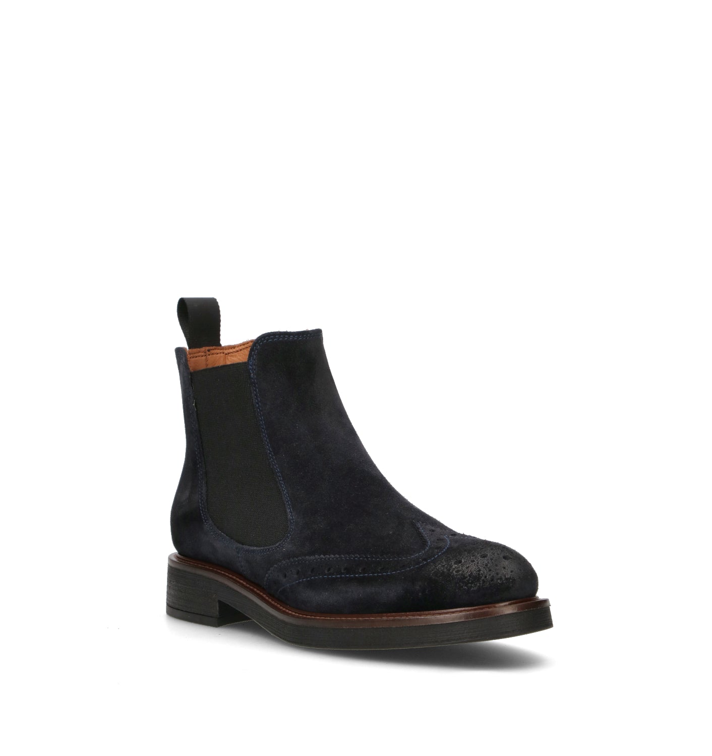 FRAU Beatles donna blu in suede