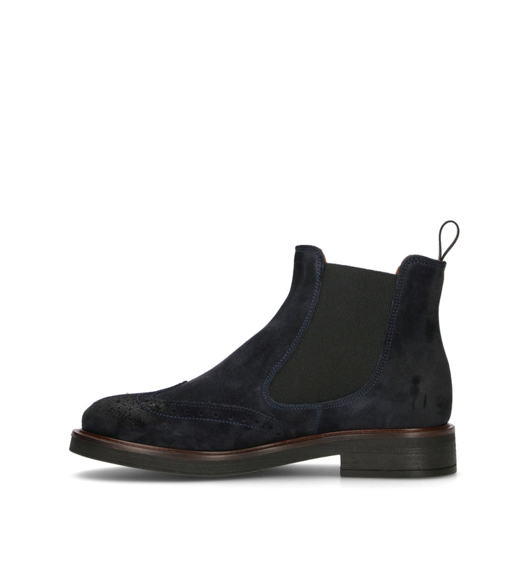 FRAU Beatles donna blu in suede