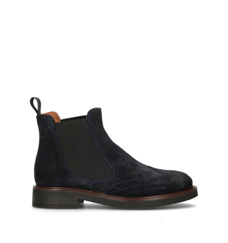 FRAU Beatles donna blu in suede