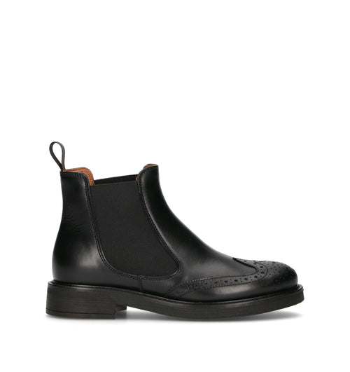 FRAU Beatles donna nero in pelle