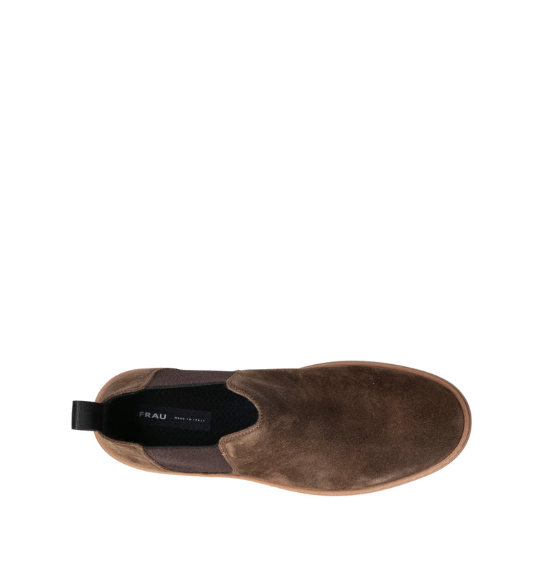 FRAU Beatles uomo oliva in suede