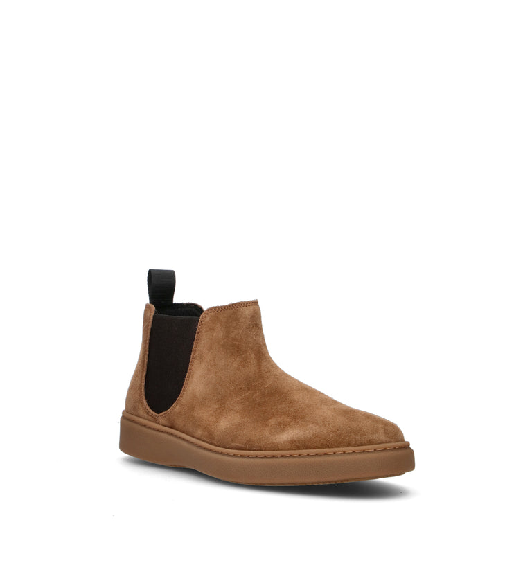 FRAU Beatles uomo cammello in suede