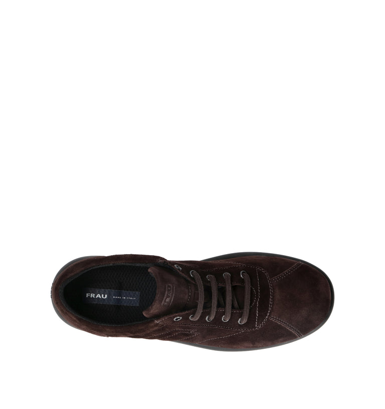 FRAU Sneaker uomo marrone in pelle