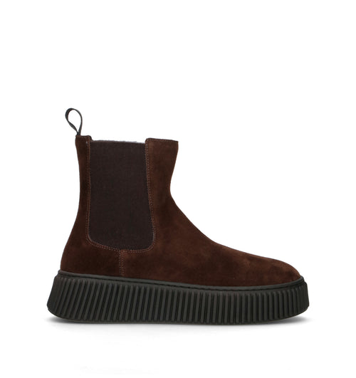 FRAU Beatles donna marrone in pelle scamosciata