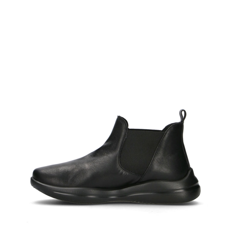 FRAU Beatles donna nero in pelle
