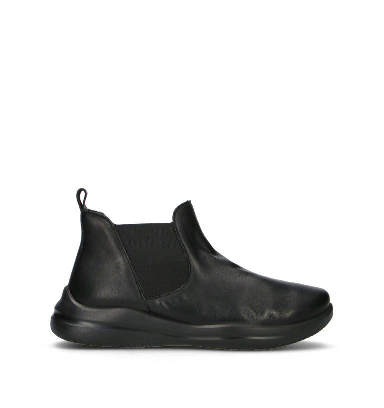 FRAU Beatles donna nero in pelle