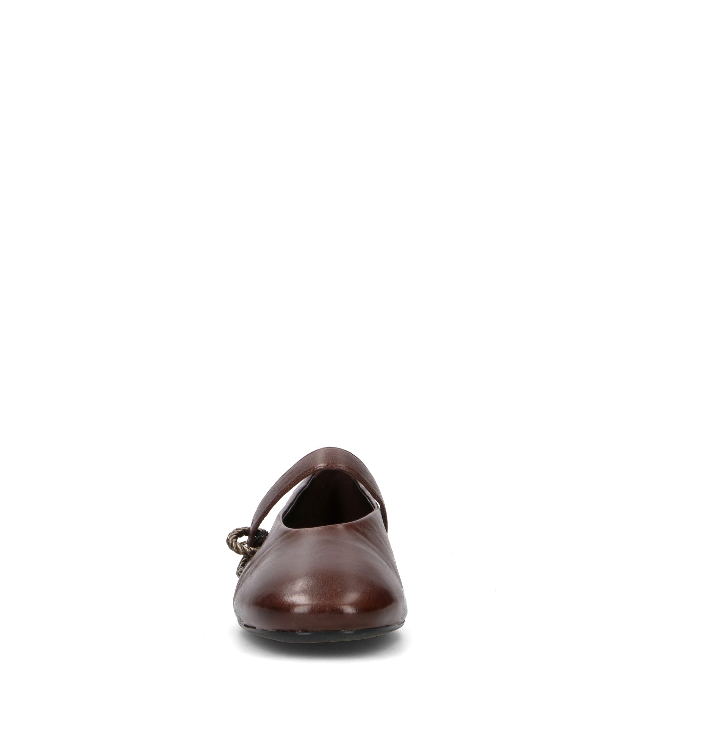 FRAU Ballerina donna cioccolato in pelle