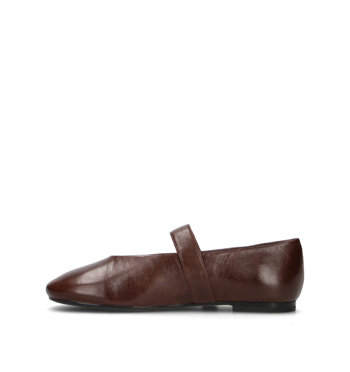 FRAU Ballerina donna cioccolato in pelle