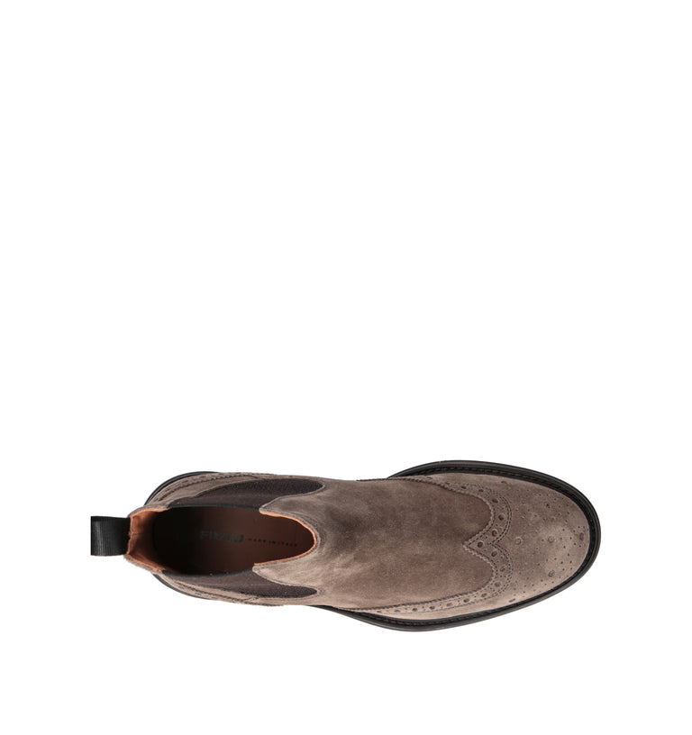 FRAU Beatles uomo taupe in pelle scamosciata