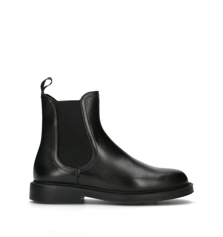 FRAU Beatles donna nero in pelle