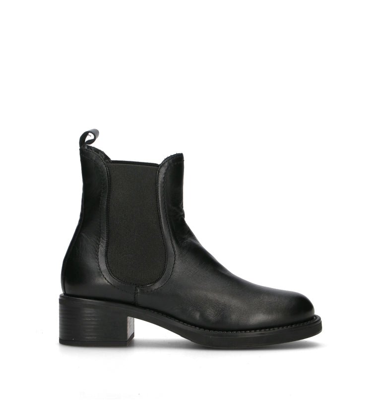 FRAU Beatles donna nero in pelle