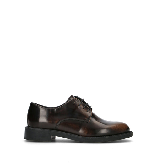 FRAU Stringata donna marrone in pelle