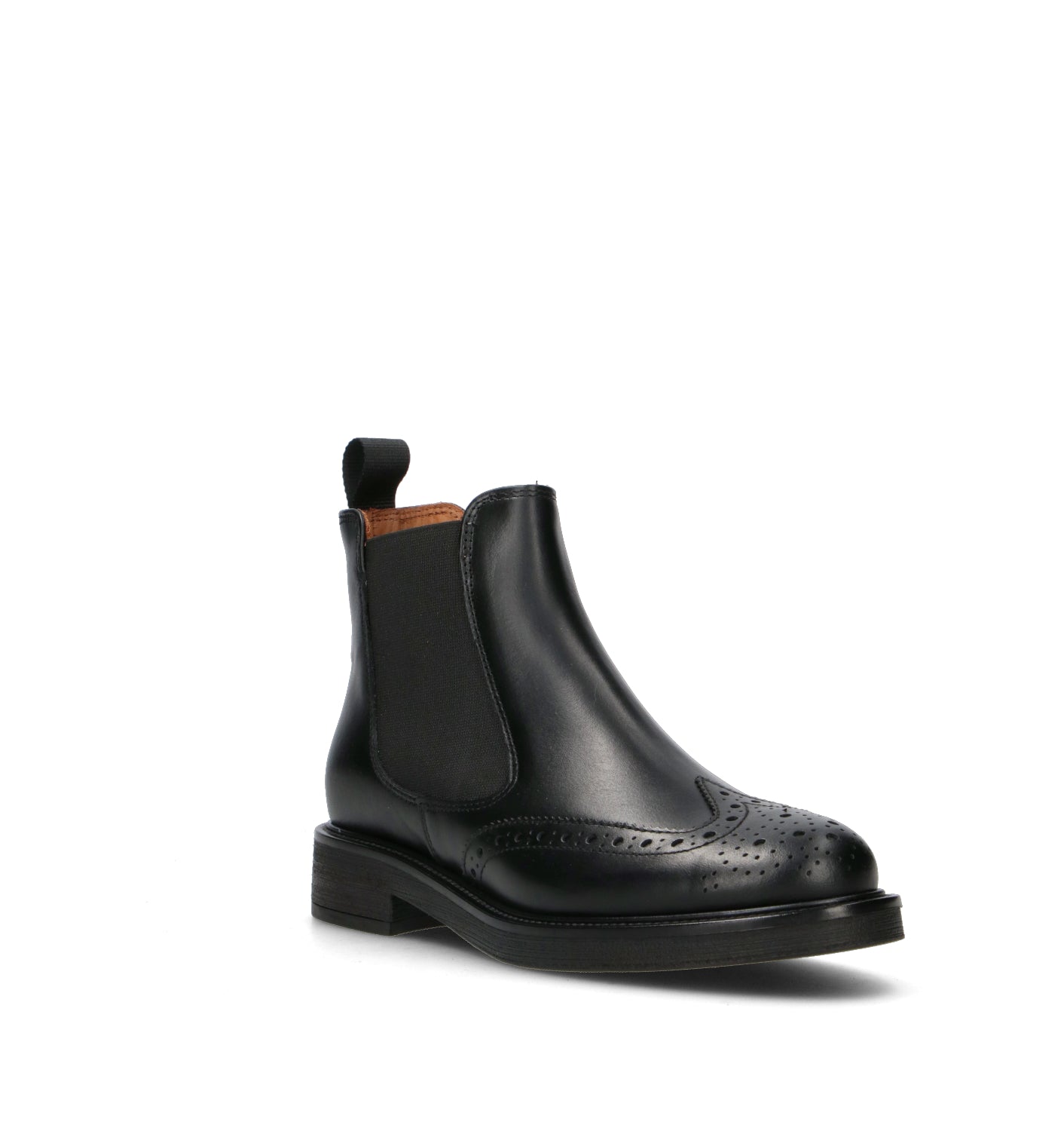 FRAU Beatles donna nero in pelle