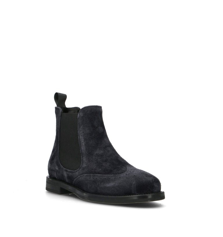FRAU Beatles donna blu in suede