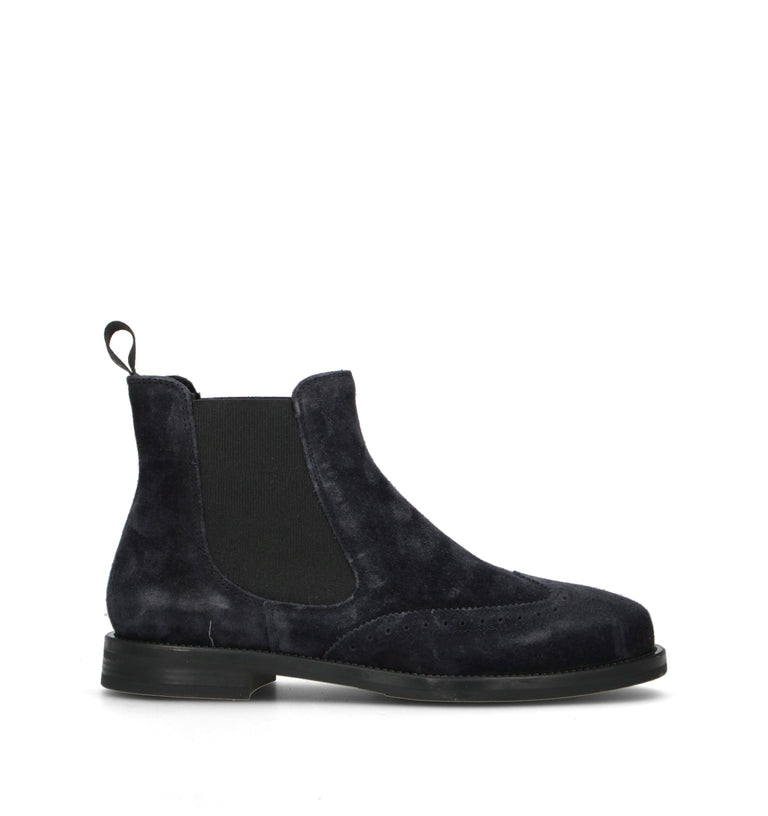 FRAU Beatles donna blu in suede