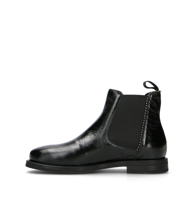FRAU Beatles donna nero in pelle