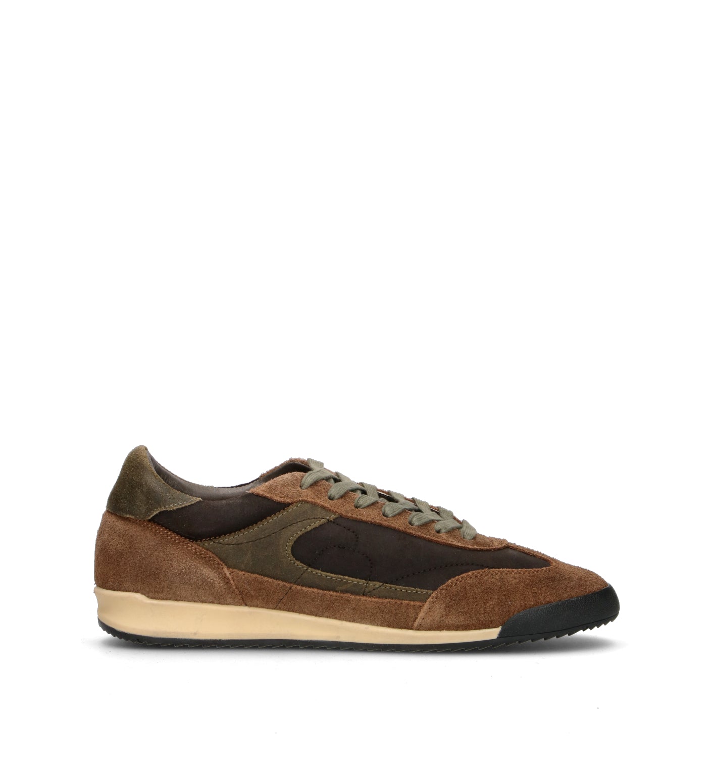 FRAU Sneaker uomo marrone in pelle