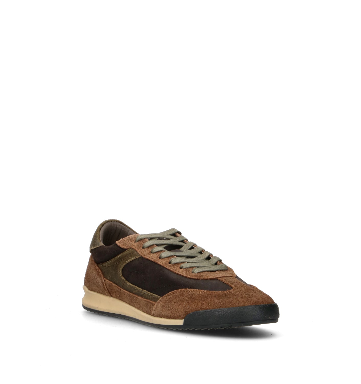 FRAU Sneaker uomo marrone in pelle