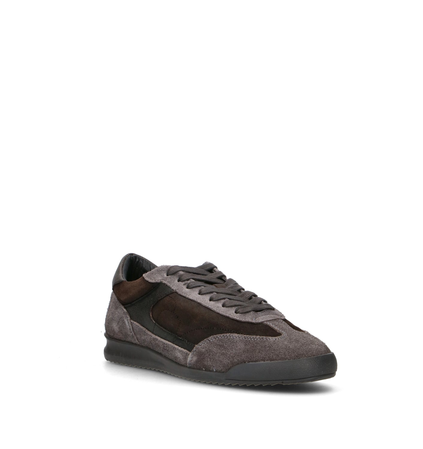 FRAU Sneaker uomo grigia in pelle