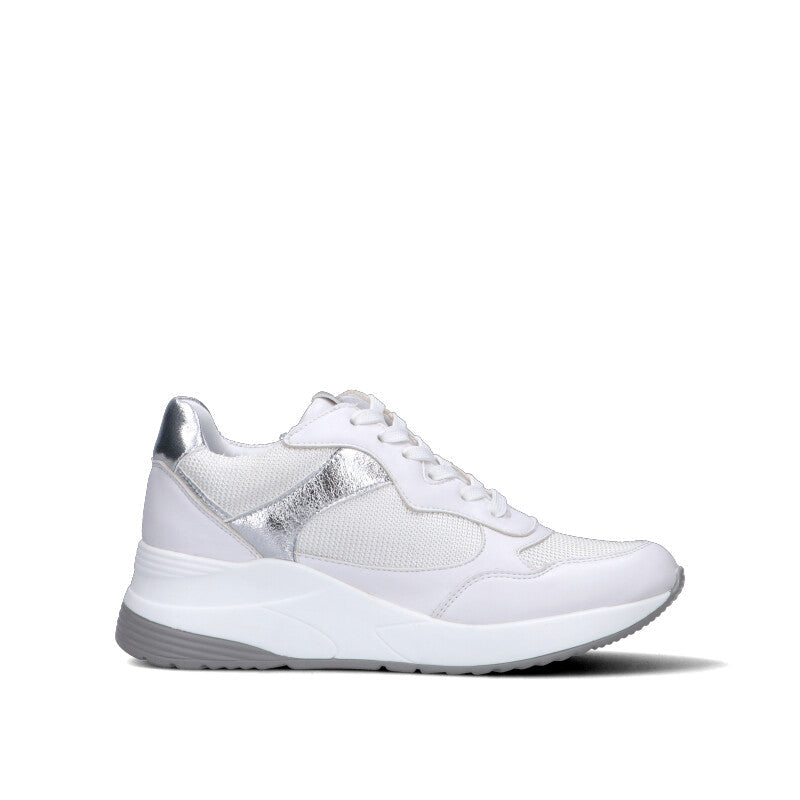 FRICKY Sneaker donna bianca/argento