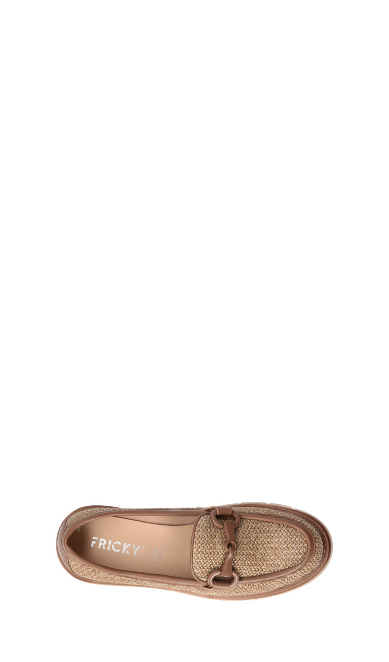 FRICKY Mocassino donna khaki