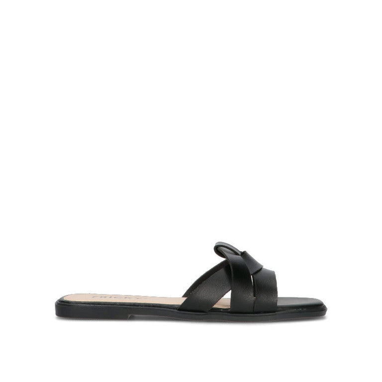 FRICKY Ciabatta donna nera