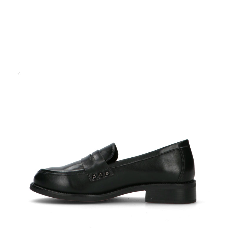 FRICKY Mocassino donna nero