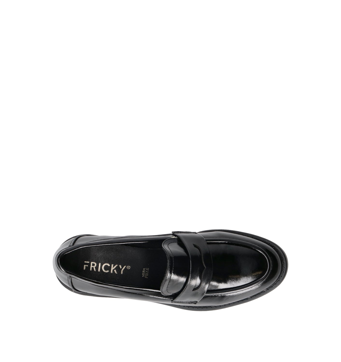 FRICKY Mocassino donna nero