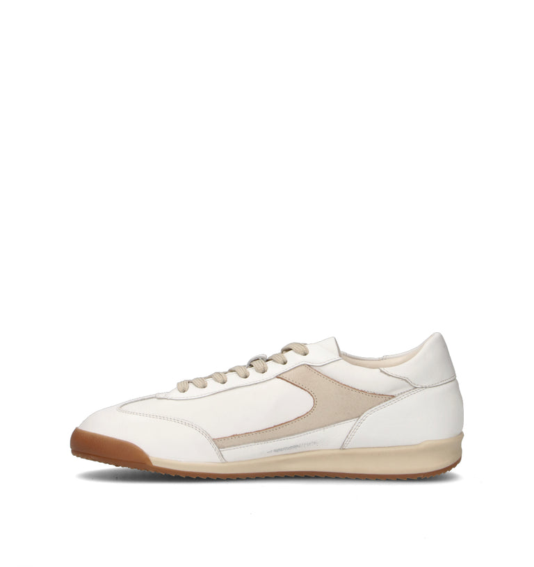 FRAU Sneaker uomo bianca in pelle