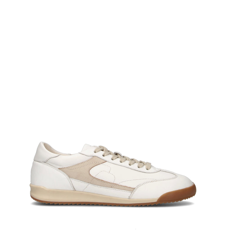 FRAU Sneaker uomo bianca in pelle