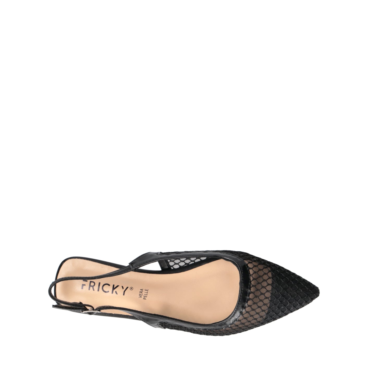 FRICKY Slingback donna nera