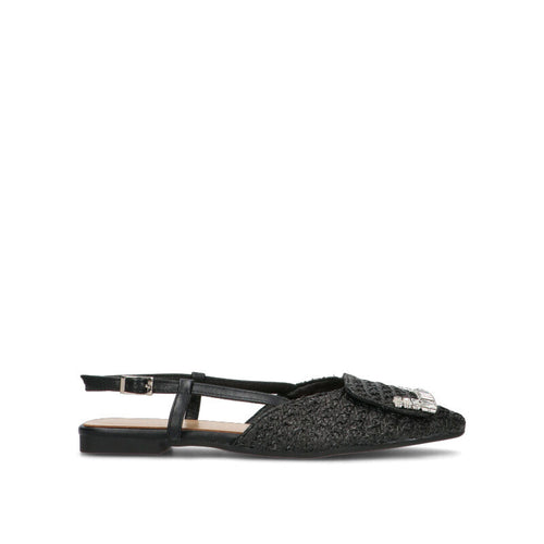 FRICKY Slingback donna nera