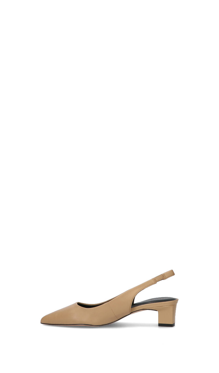 TOMMY HILFIGER Decollete donna beige in pelle