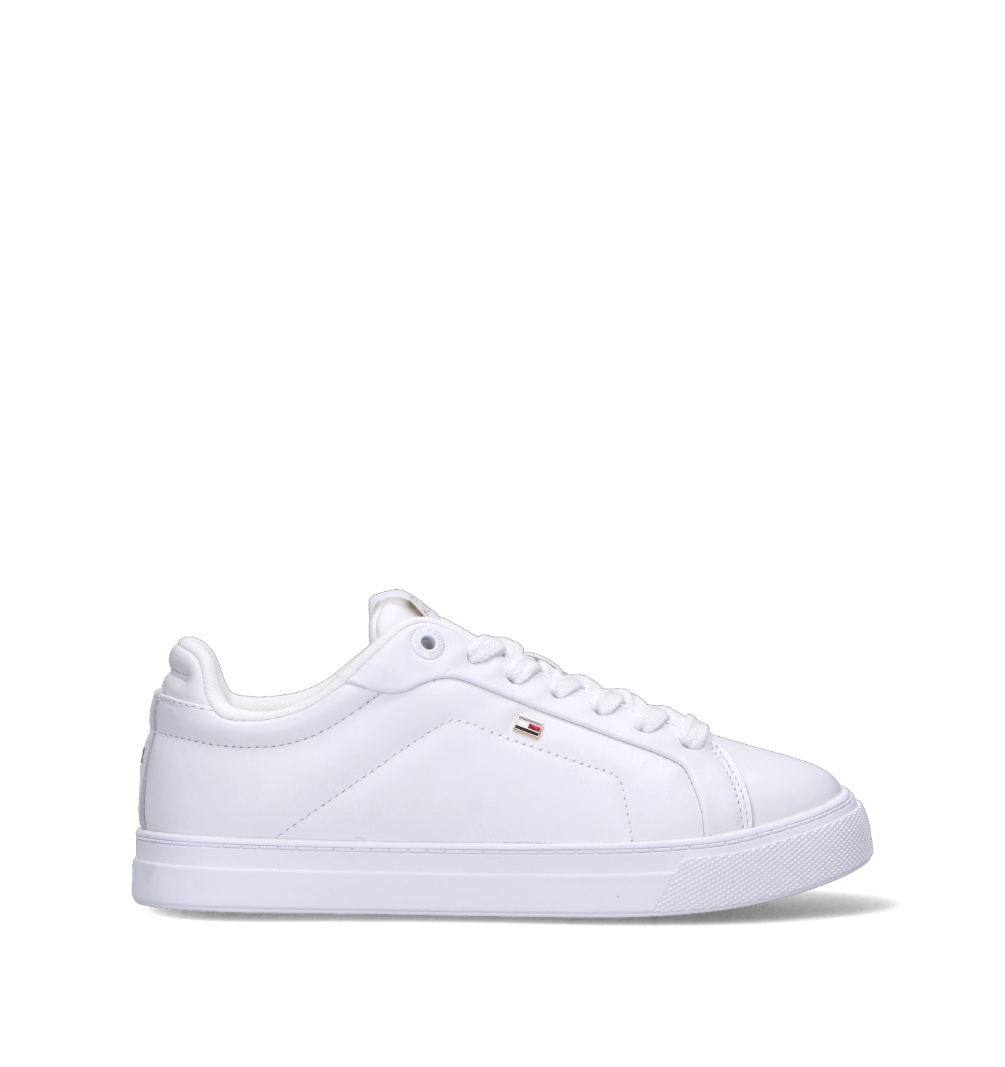 TOMMY HILFIGER Sneaker uomo bianca in pelle