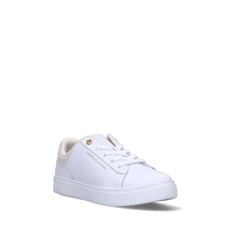 TOMMY HILFIGER Sneaker uomo bianca in pelle