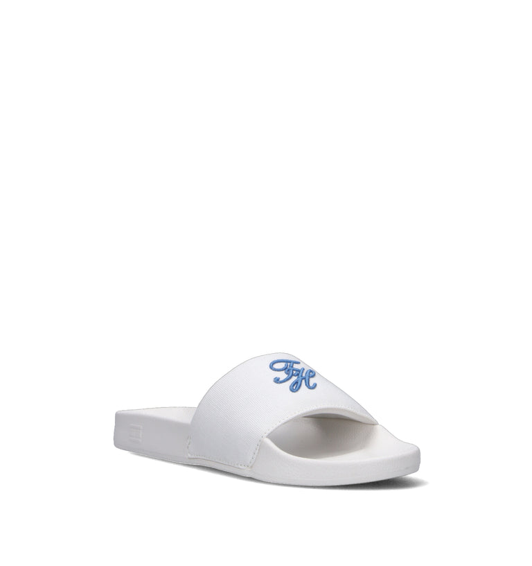 TOMMY HILFIGER Ciabatta donna bianca