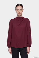 EASY PEASY Blusa donna bordeaux