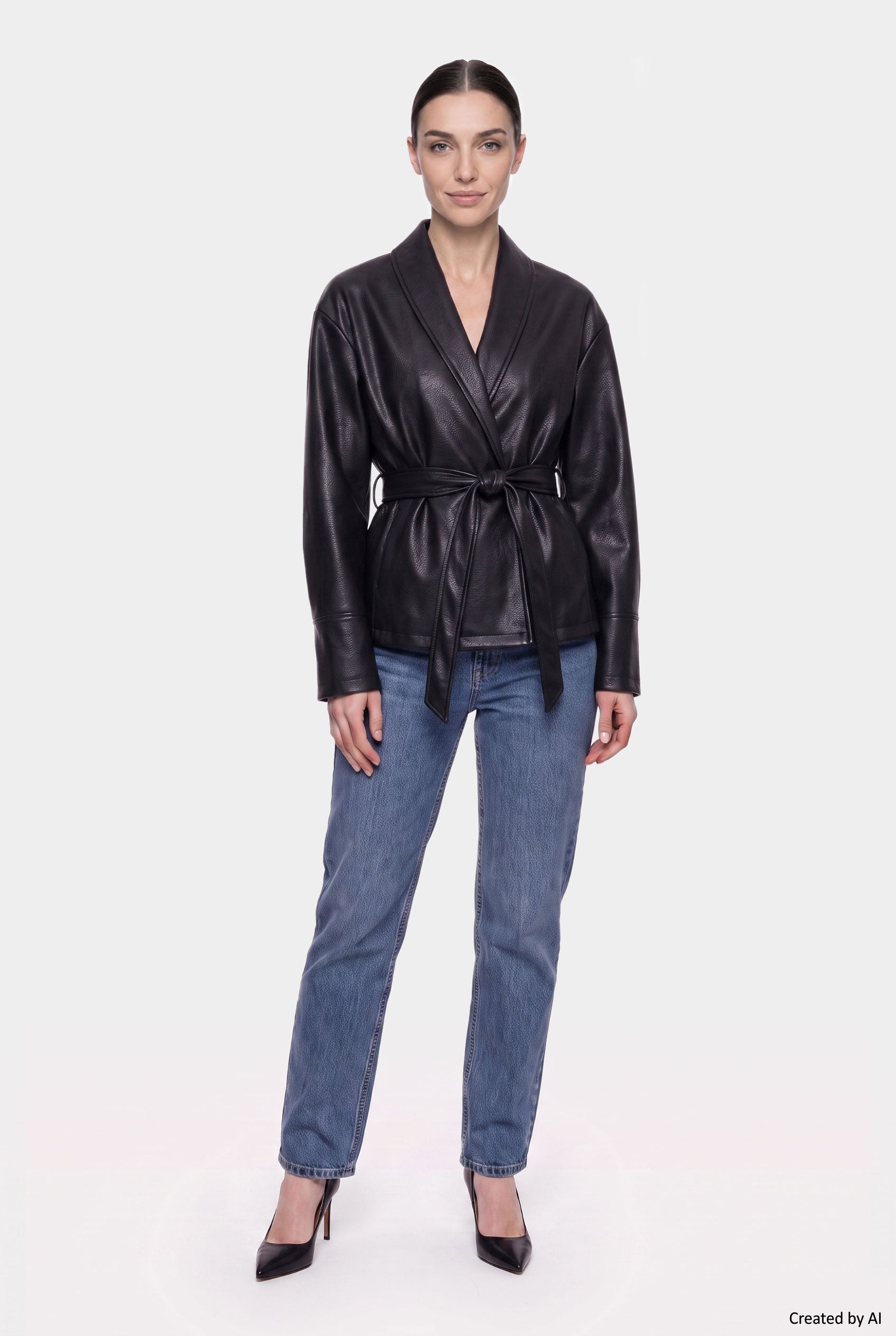 EASY PEASY Giacca donna nera
