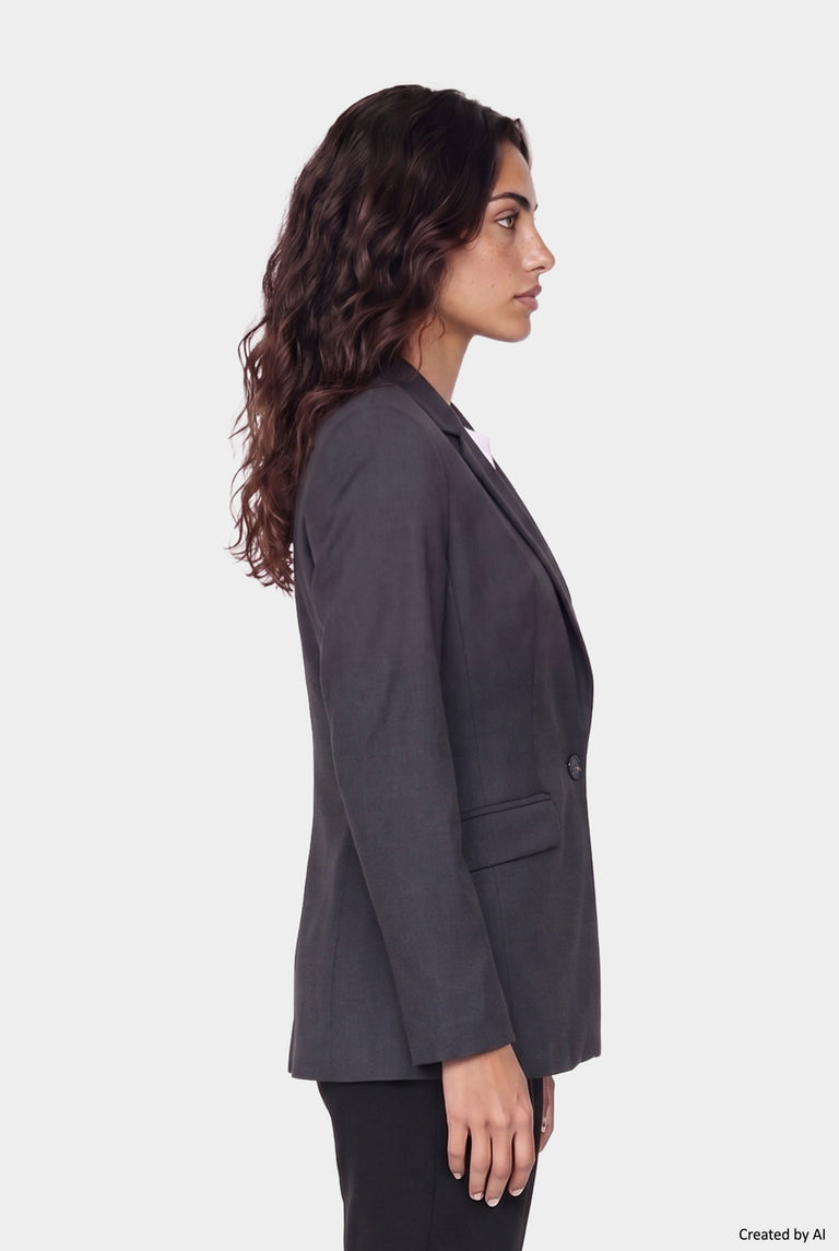 EASY PEASY Giacca donna grigia